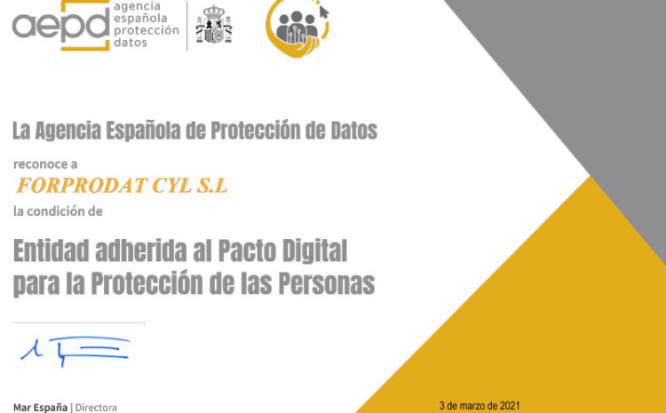  Pacto Digital para la Protección de las Personas